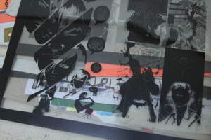 Detail of offset printing, VisPrint Publication (Manila, Philippines)